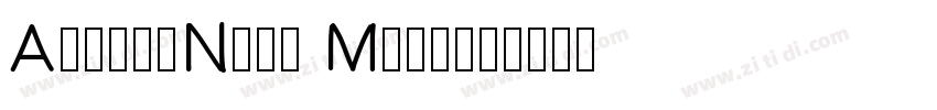 AvenirNext Medium字体转换